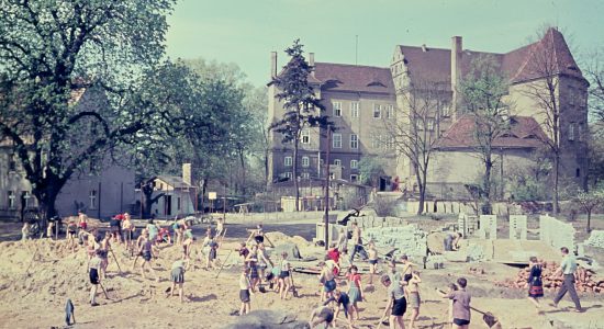 Aufbau des Zoos in den 60er Jahren