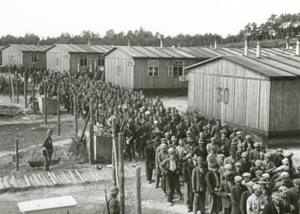 Polnische Gefangene im Lager Elsterhorst ©Schloss & Stadtmuseum Hoyerswerda