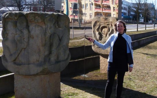 Gästeführerin Konstanze Niemz lädt ein, Hoyerswerda zu entdecken