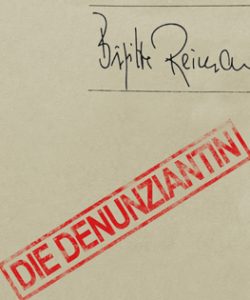 „Die Denunziantin“ Ein Roman von Brigitte Reimann – Gelesen von Kristina Stella
