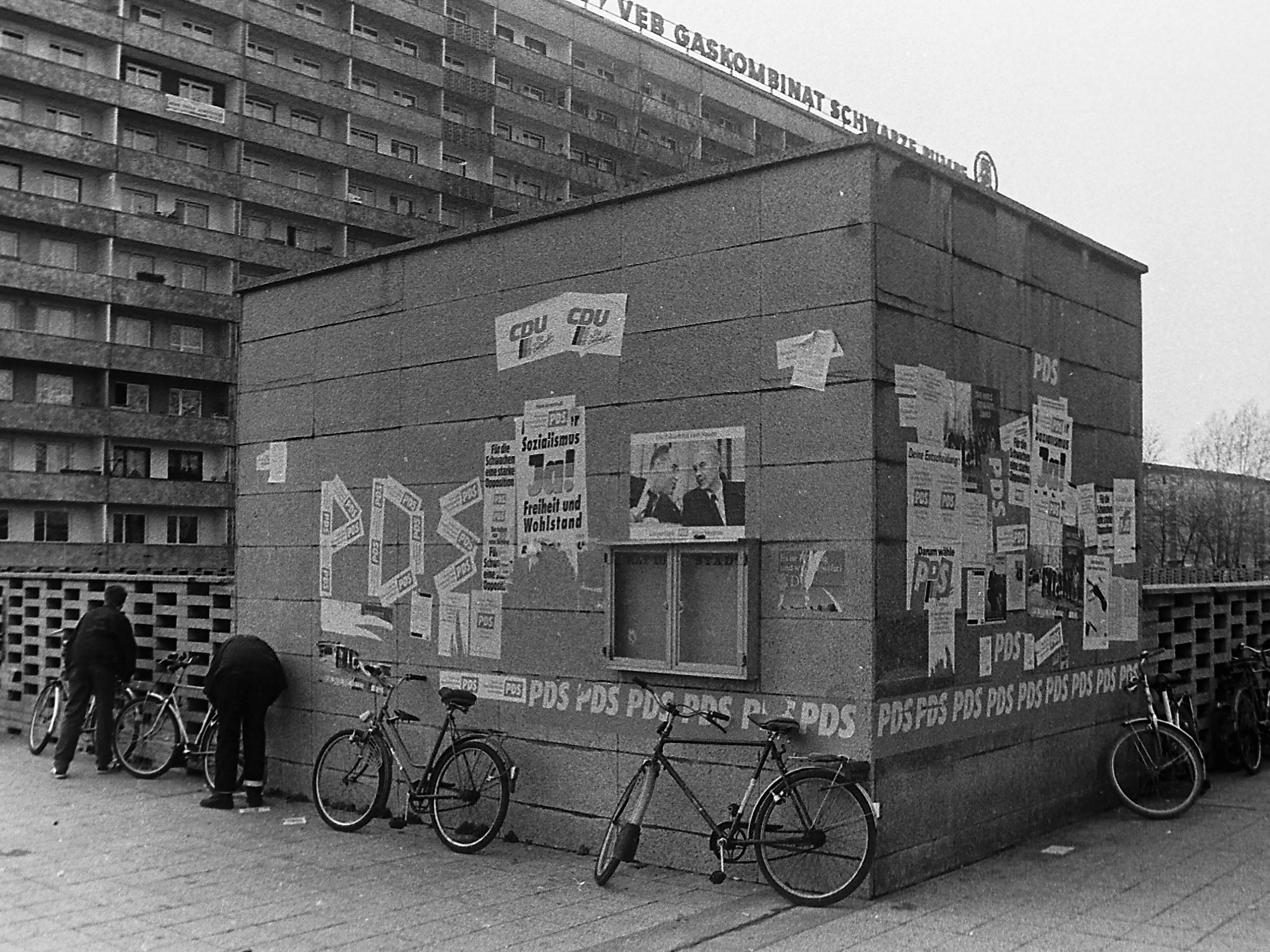 MIKROKOSMOS Hoyerswerda 1990, Foto: Gerd Fügert
