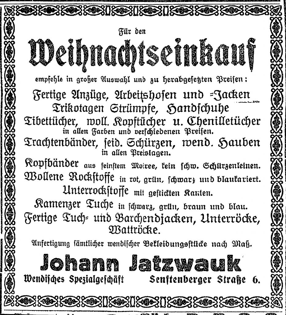 Hoyerswerdaer Nachrichten vom 9. Dezember 1926